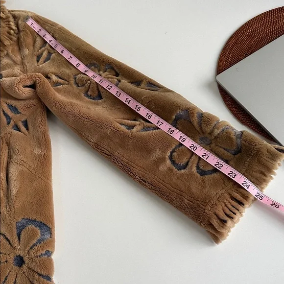 Vintage Zuki Sheared Beaver 3/4 Coat REVERSIBLE Size M - Picture 13 of 13